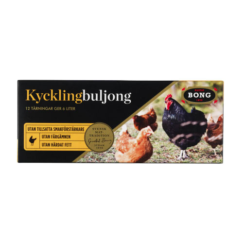 Bong Kyckling Buljong Tärningar