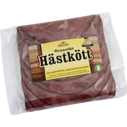 Hästkött Granrökt Skivad