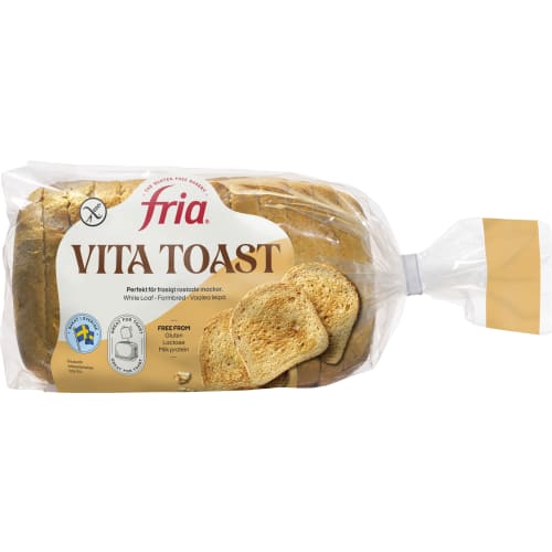 Vita Toast Formbröd Glutenfri Fryst