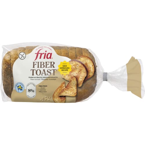 Fiber Toast Glutenfritt Fryst