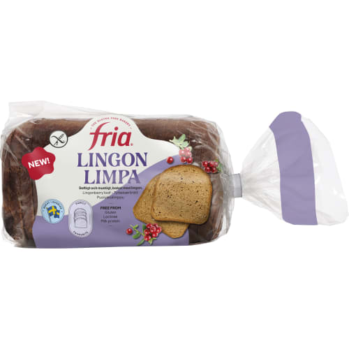 Lingonlimpa Glutenfri Fryst