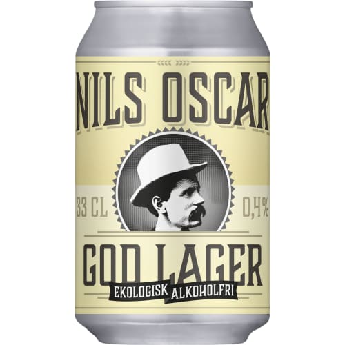God Lager Alkoholfri Lager, Burk
