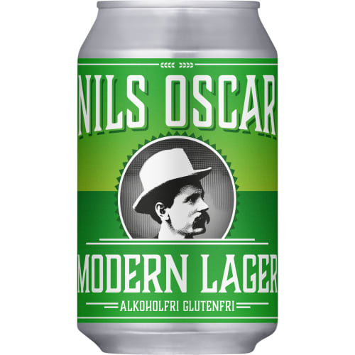 Modern Lager Alkoholfri Öl Burk