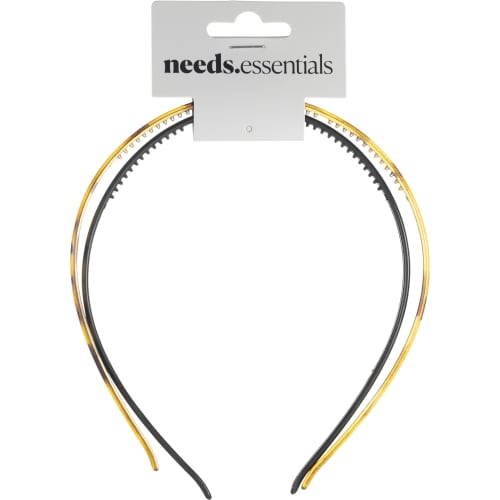 Diadem Svart/sköldpadda