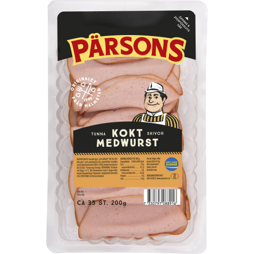 Medwurst Kokt Skivad