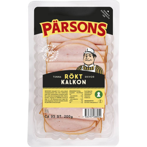 Kalkon Rökt Tunna Skivor