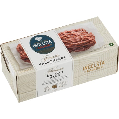 Kalkonfärs Fryst Fryst