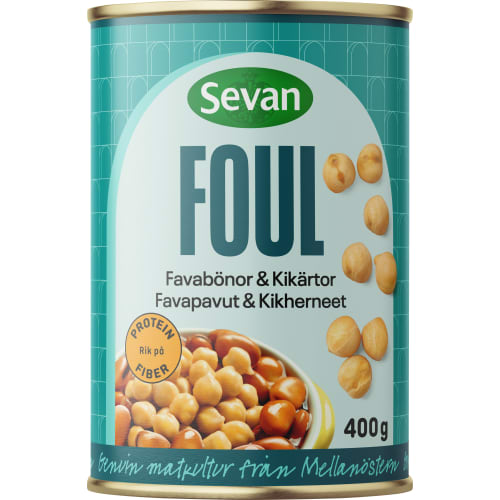 Favabön Kikärt Foul