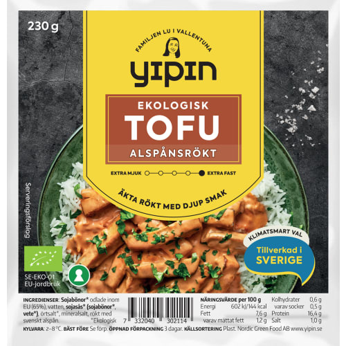 Tofu Alspånsrökt Ekologisk/vegansk