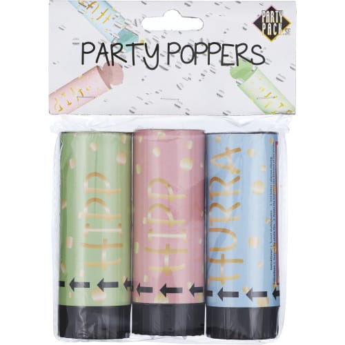 Konfettibomb Silver 10cm