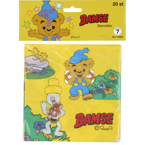Servetter Bamse