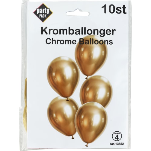 Ballong Krom Guld