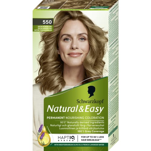 Natural 550 Satin Mörkblond Permanent Hårfärg