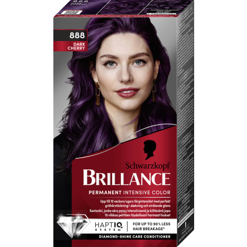 Brillance 888 Dark Cherry Permanent Hårfärg