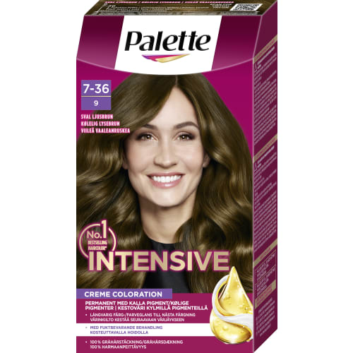 Palette 7-36 Sval Ljusbrun Permanent Hårfärg