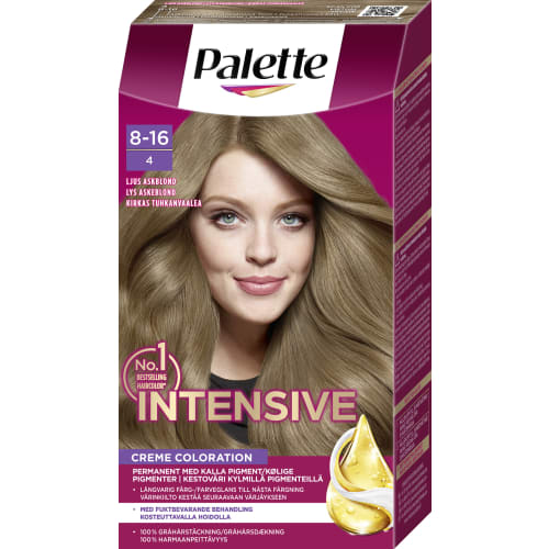 Palette 8-16 Ljus Askblond Permanent Hårfärg