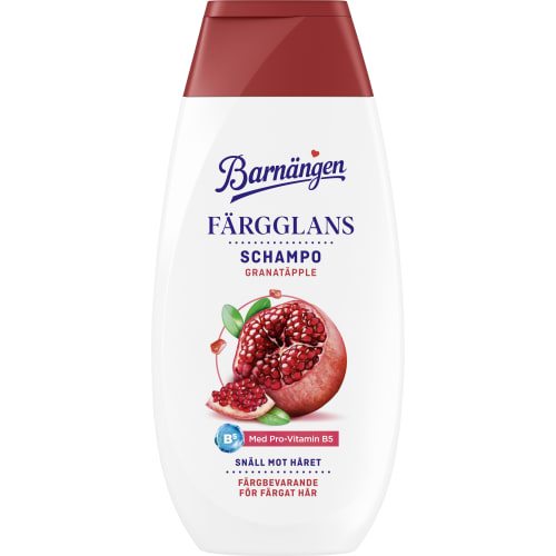 Färgglans med Granatäpple Schampo
