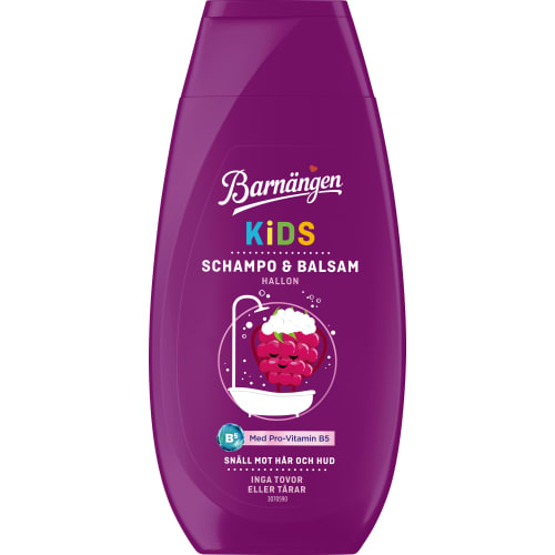 Kids Hallon Balsam Schampo
