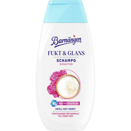 Fukt & Glans Risvatten Schampo