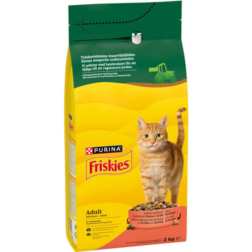 Oxkött Kycklin Grönsaker Torrfoder Katt
