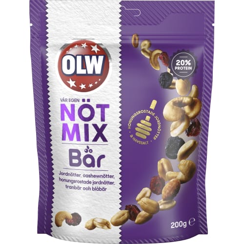 Nötmix med Bär