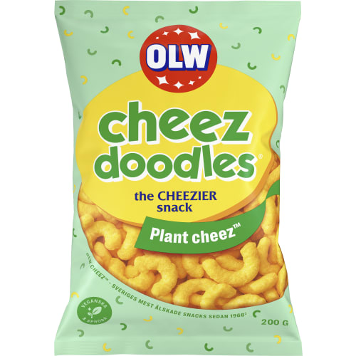 Plant Cheez Cheez Doodles Veganska Ostbågar