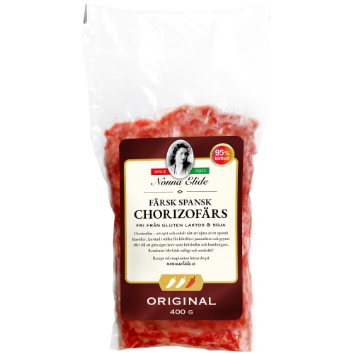 Chorizo Spansk Färs