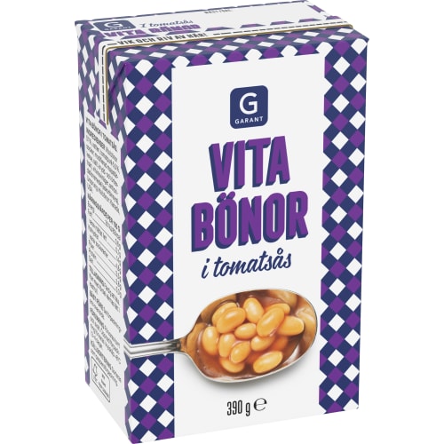Garant Vita Bönor i Tomatsås