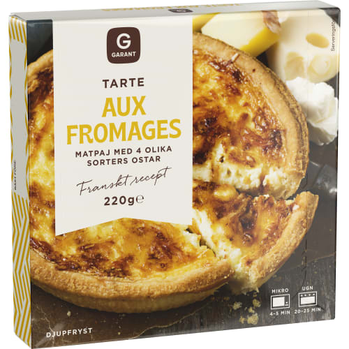 Garant Tarte Aux Fromages Ost Paj Fryst/1 Port