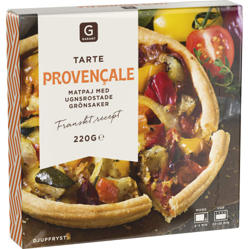 Garant Provençale Grönsakspaj Fryst/1 Port