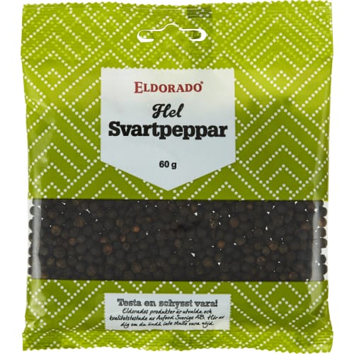 Svartpeppar Hel Påse