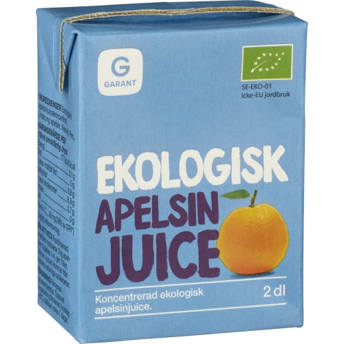 Apelsinjuice Ekologisk Koncentrat