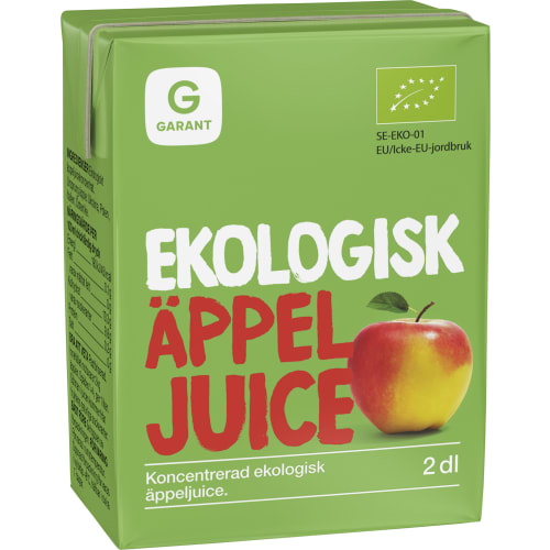 Äppeljuice Ekologisk Koncentrat