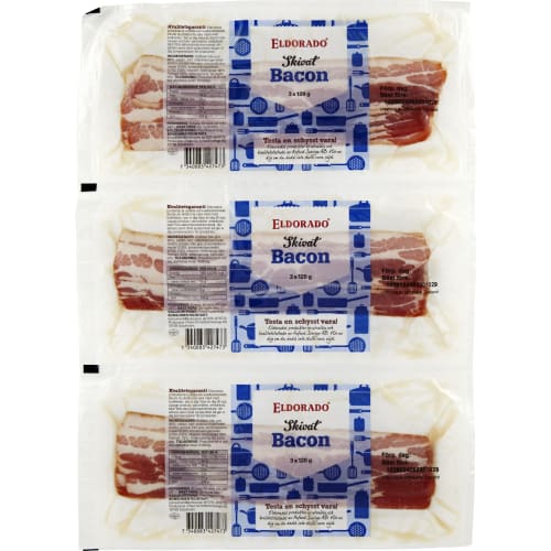 Skivat Bacon 3-pack