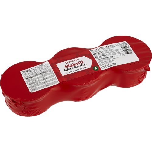 Makrillbitar i Tomatsås 3x125g