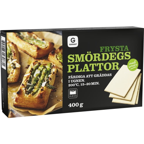 Garant Smördeg Plattor Fryst