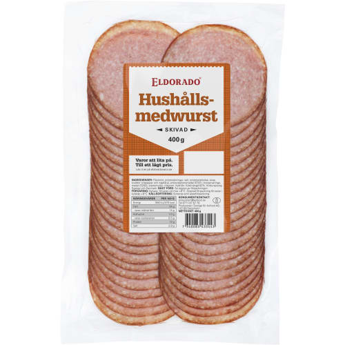 Eldorado Hushållswurst Medwurst Skivad