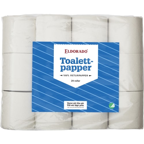 Toalettpapper 100% Returpapper