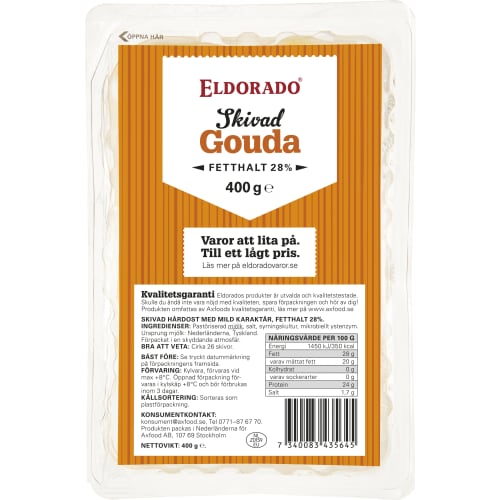Gouda Skivad 30%