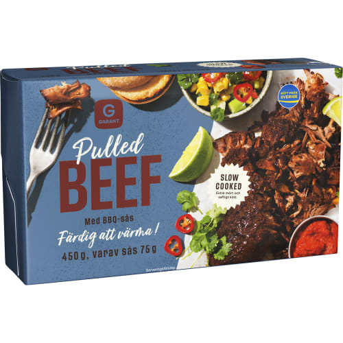 Pulled Beef med Bbq Sås Sverige