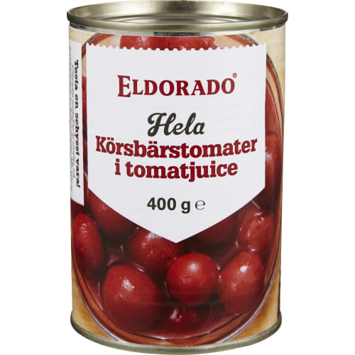 Körsbärs- Tomater i Tomatjuice