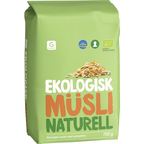 Müsli Naturell Ekologisk