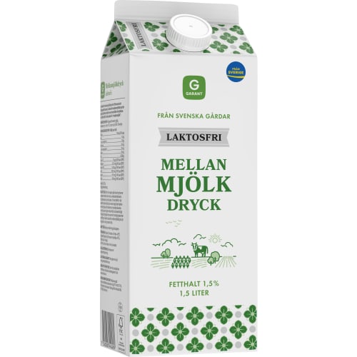 Mellanmjölk Laktosfri 1,5%