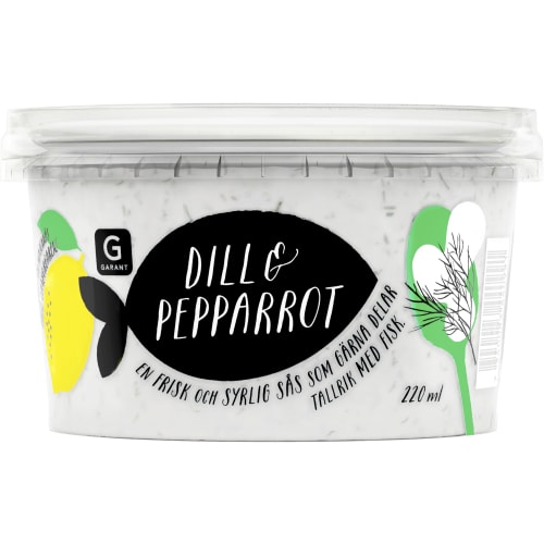 Dill Pepparrot Fisksås