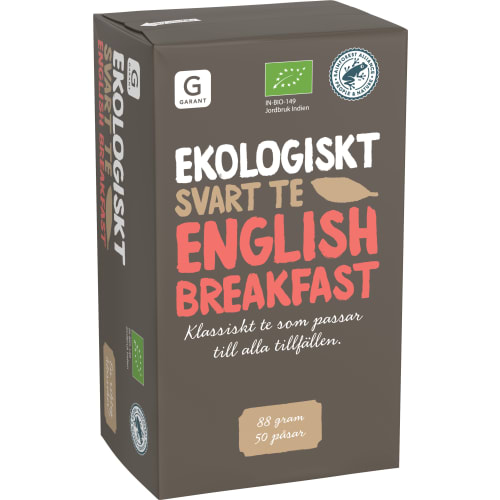 English Breakfast Svart Te