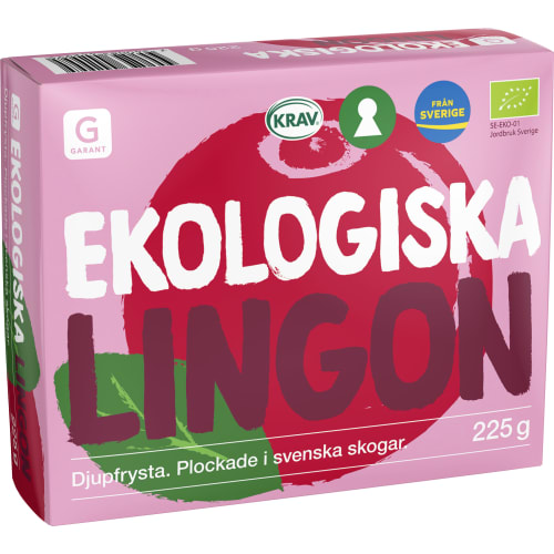 Lingon Ekologiska Frysta