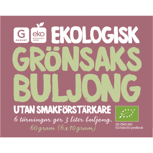 Grönsaks Buljong Tärningar