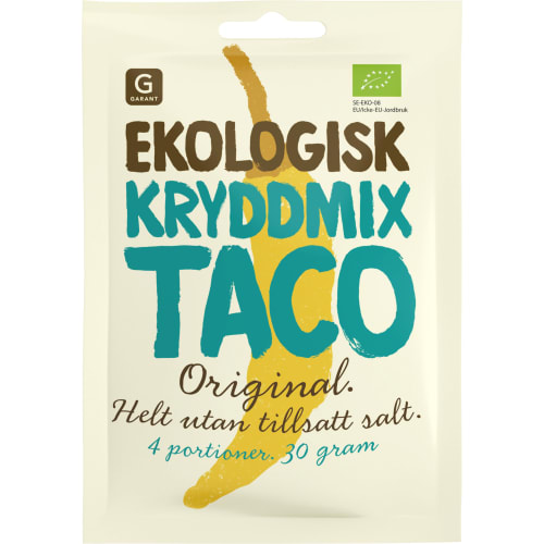 Taco Kryddmix Original Ekologisk