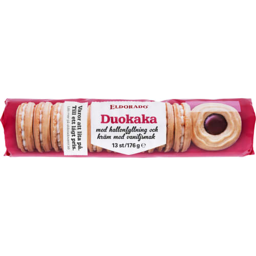 Duokaka Vanilj & Hallon