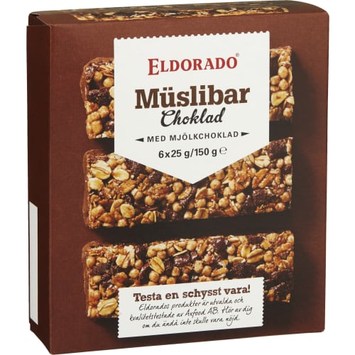 Choklad Müslibar 6-pack